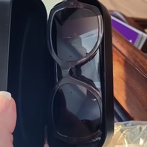 Coach Grey Burgundy Gradient sunglasses